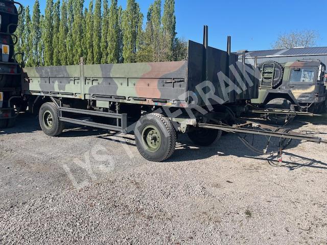 REMORQUE  2 ESSIEUX 7T