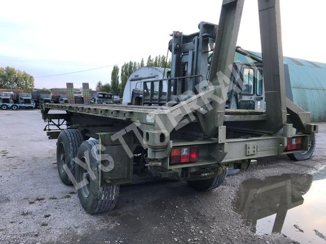 REMORQUE DROPS TRAILER PORTE RACK CONTAINER 2 ESSIEUX